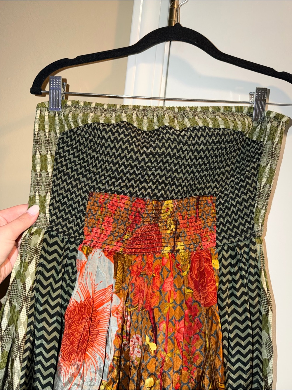 Siddhartha Bansal Sylvan Print Smocked Dress - Picture 7 of 13
